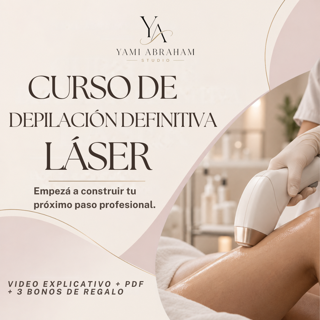 Curso Depilación Láser + 3 bonos de regalo